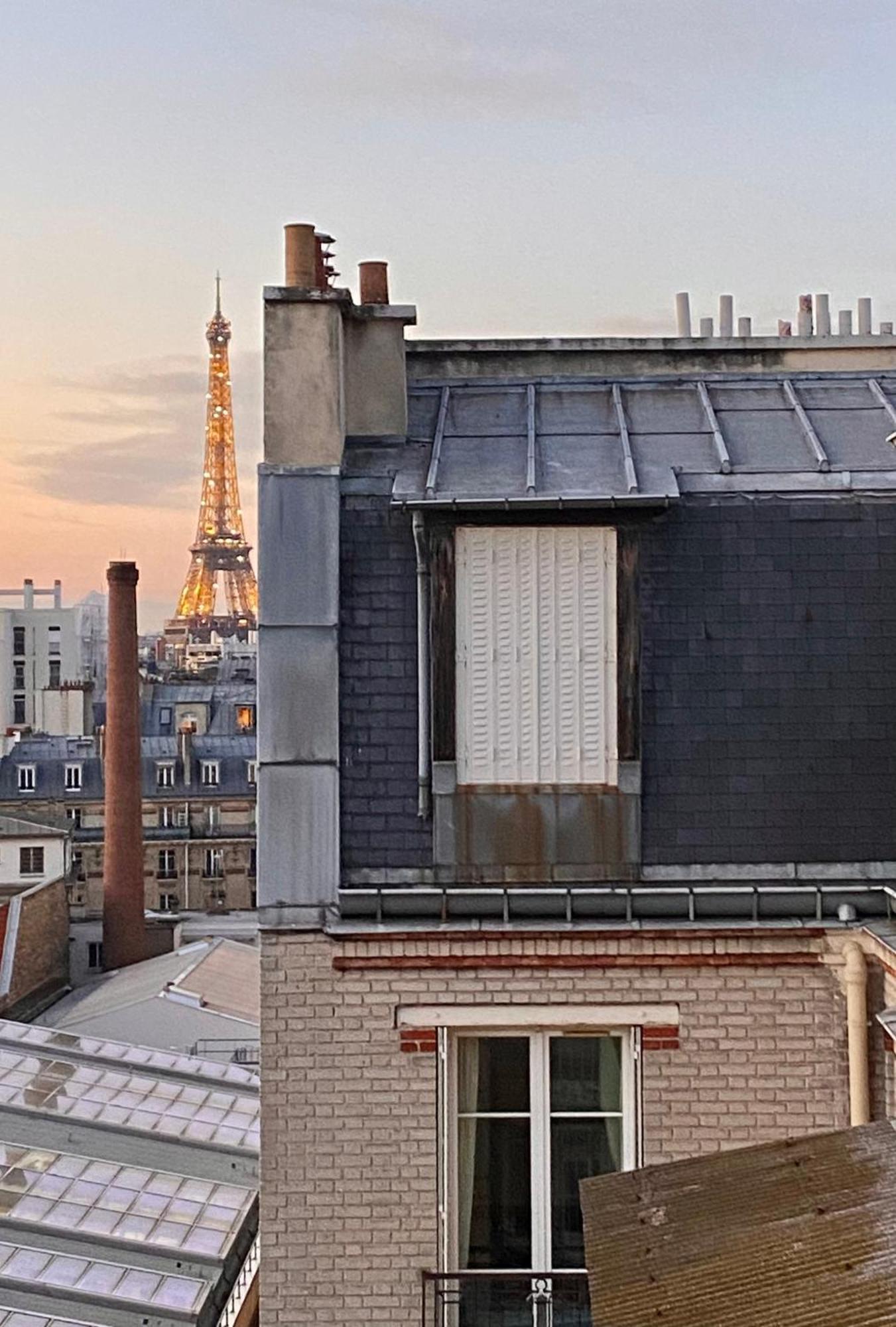 Studio Chic Paris Tour Eiffel Near Eiffel Tower 7Th Floor מראה חיצוני תמונה
