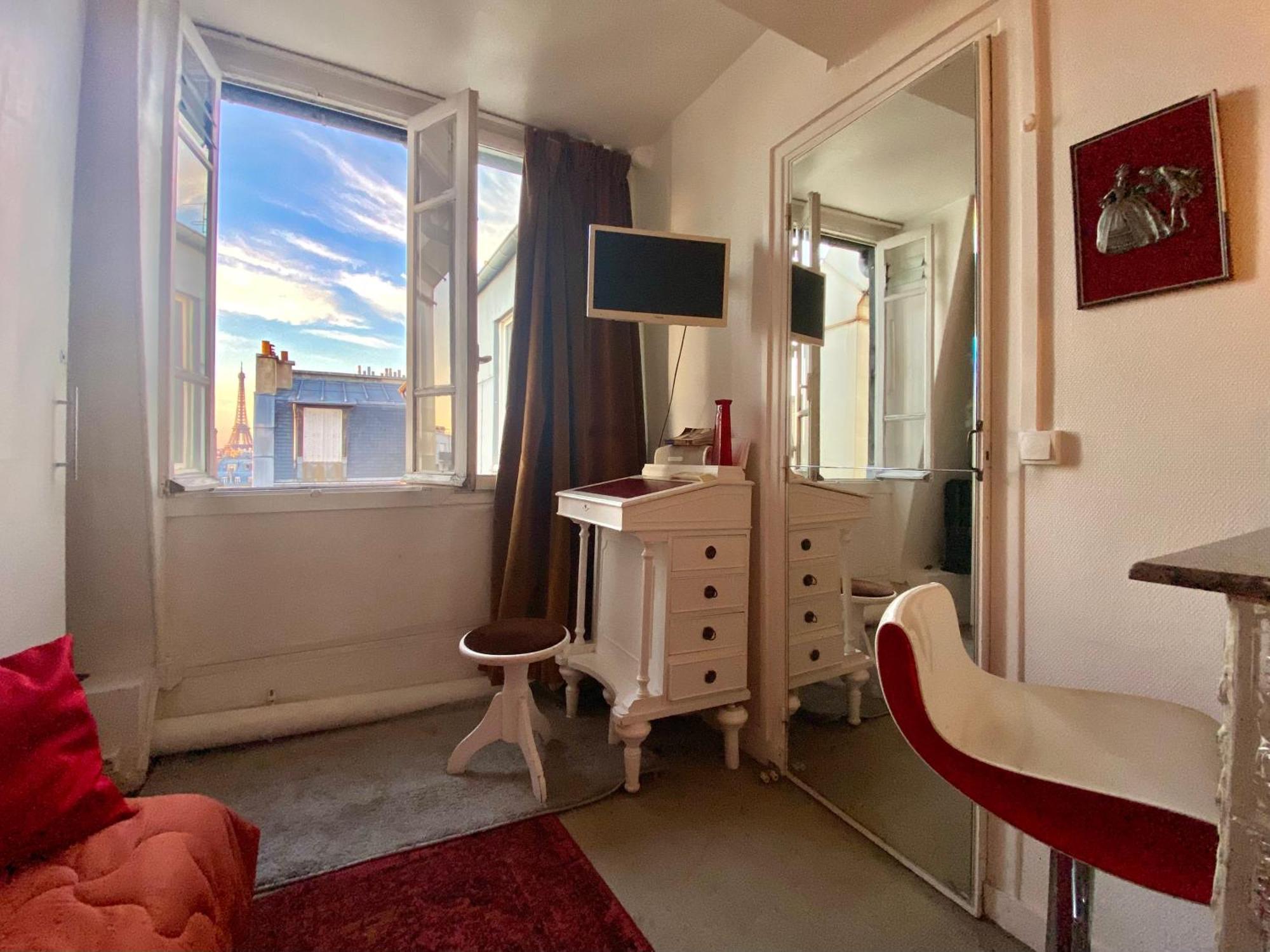 Studio Chic Paris Tour Eiffel Near Eiffel Tower 7Th Floor מראה חיצוני תמונה
