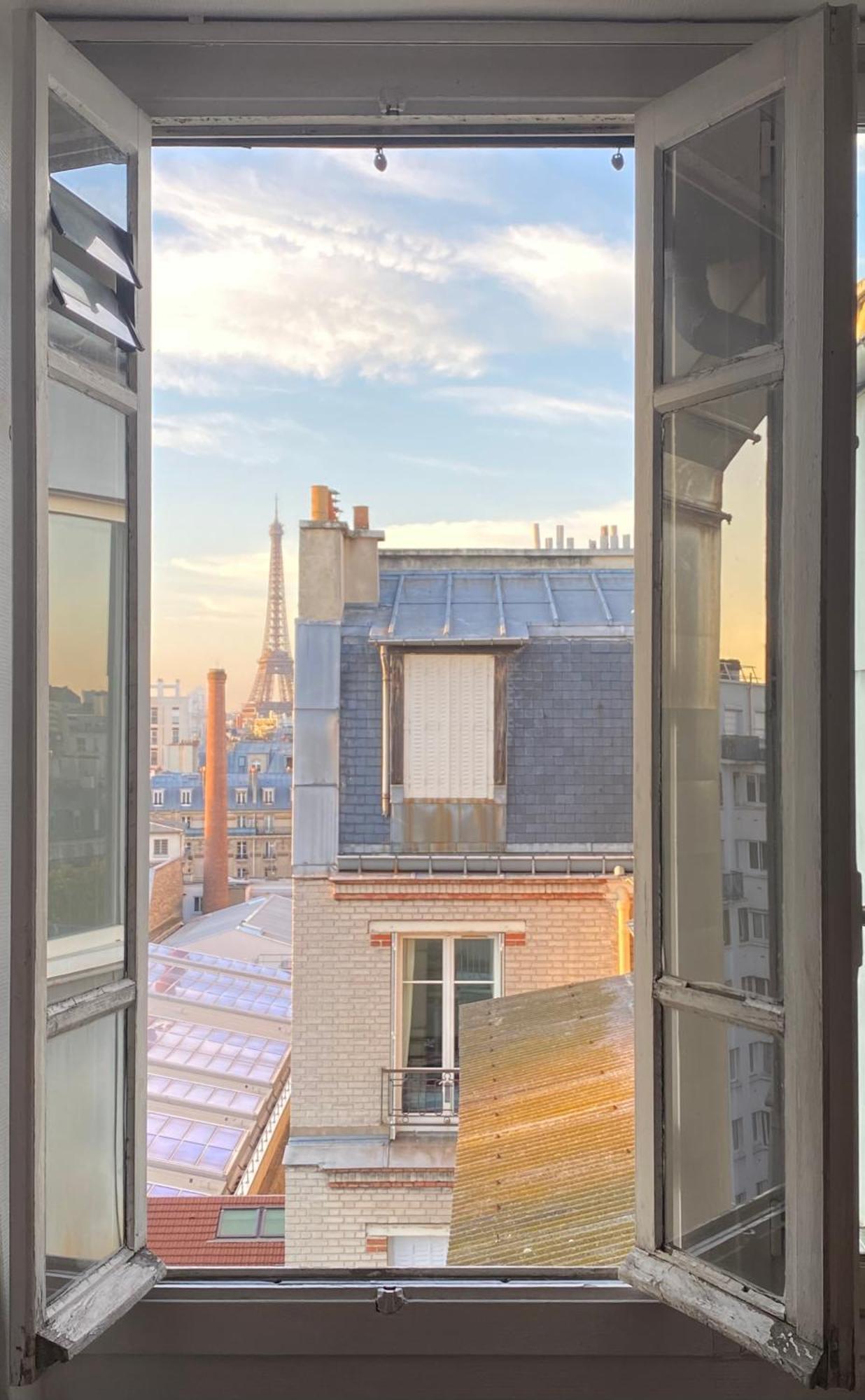 Studio Chic Paris Tour Eiffel Near Eiffel Tower 7Th Floor מראה חיצוני תמונה